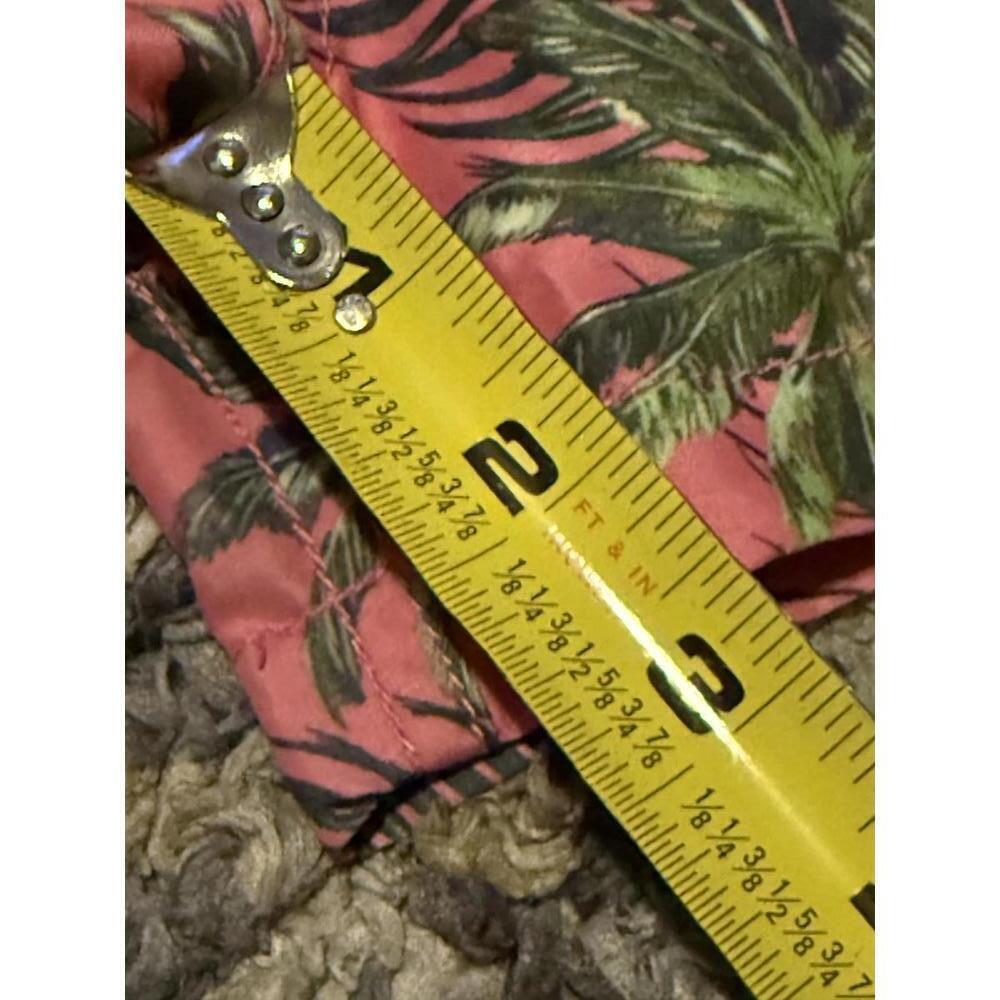 Seobean Women’s Coral Palm Print Tropical Swim Shorts Trunks Size M - Picture 6 of 6